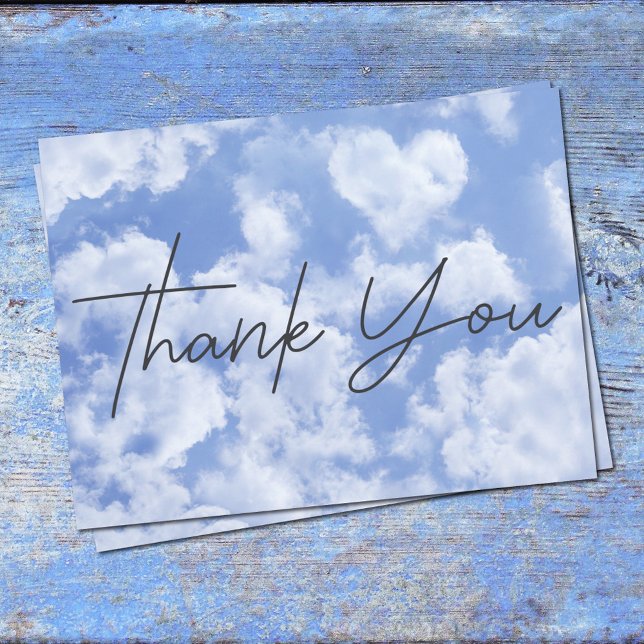 Postal Nube De Corazón Aburrido En Cielo Azul Feliz (Subido por el creador)