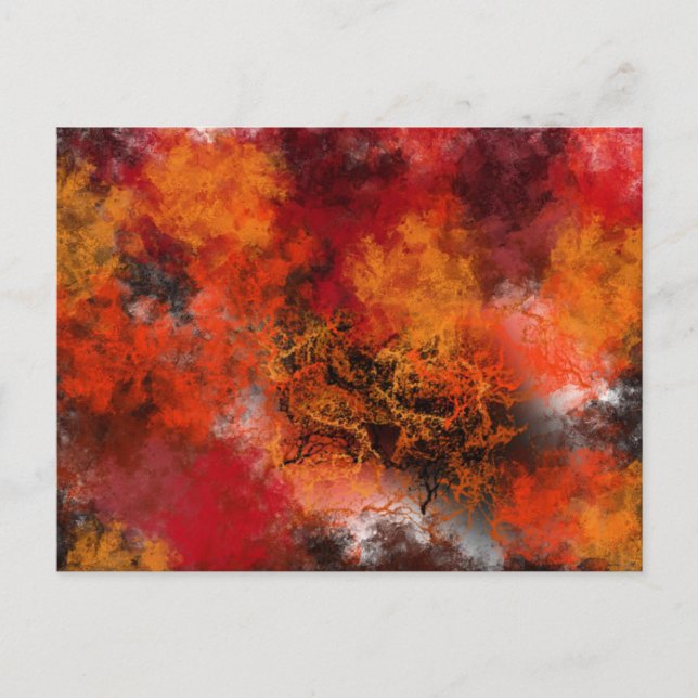 POSTAL NUBE DE LA TORMENTA DE VERANO 1 (Anverso)