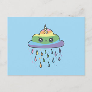 Postal Nube de unicornio