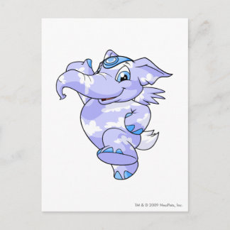 Postal Nube elefante