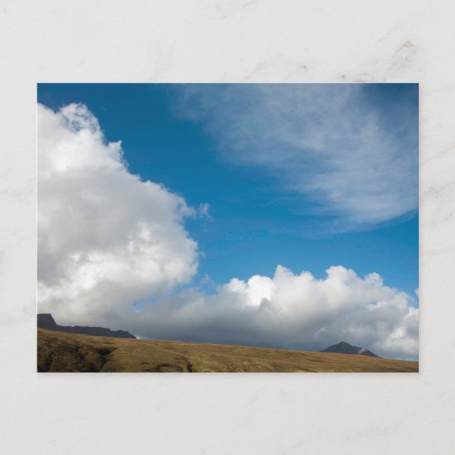 Postal Nube por encima de la cadena (Anverso)