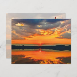 Postal Nubes brillantes