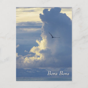 Postal Nubes de Bora Bora