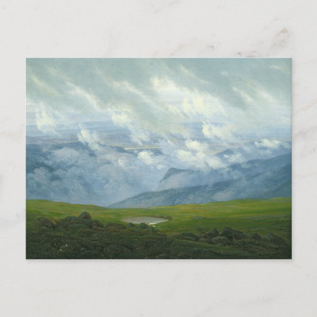 Postal Nubes de deriva (Anverso)