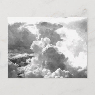 Postal Nubes de gris