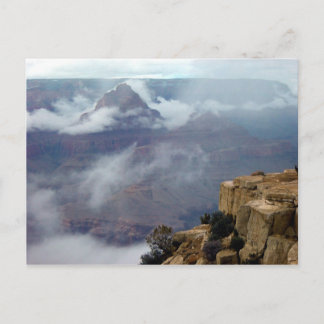 Postal Nubes de invierno del Gran Cañón
