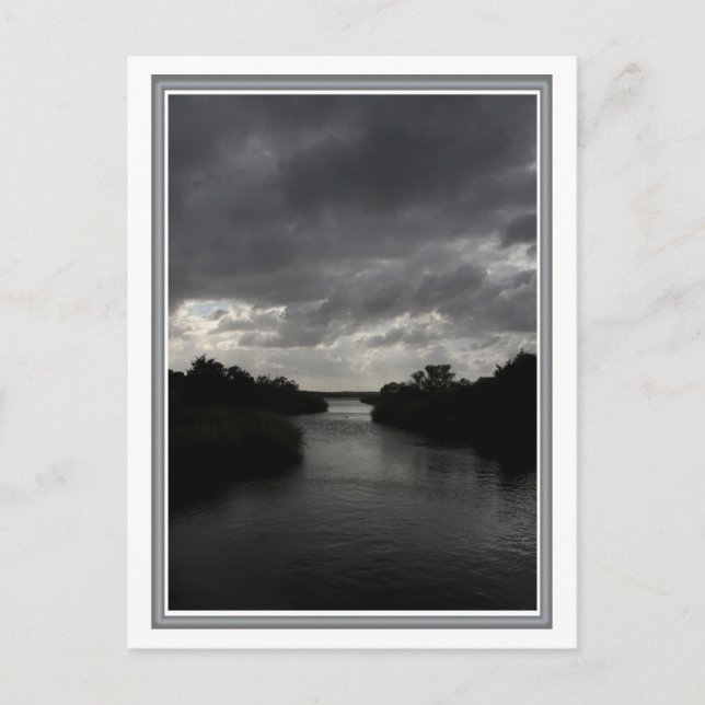 Postal Nubes de tormenta (Anverso)