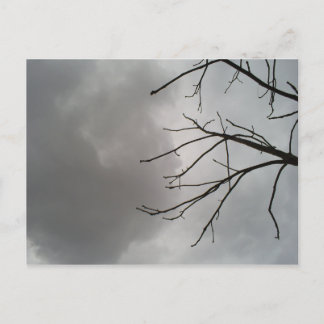 Postal Nubes de tormenta oscura