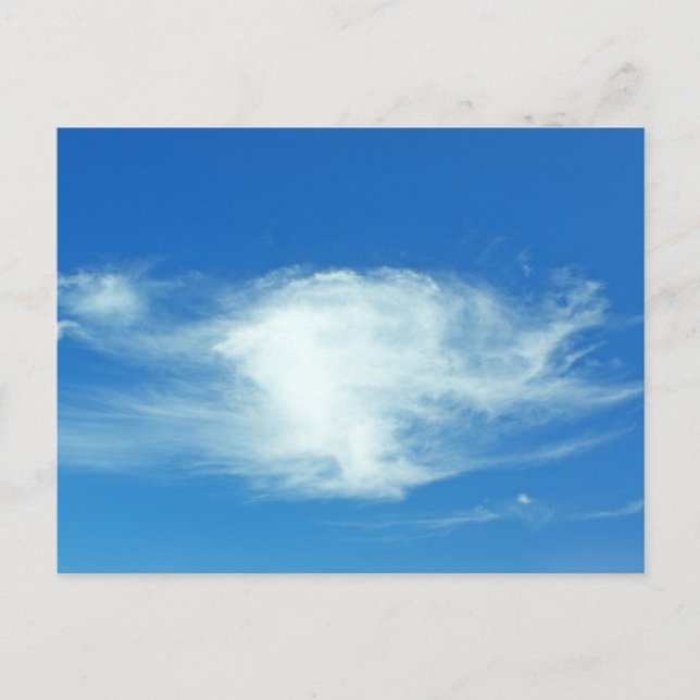 Postal Nubes de verano (Anverso)