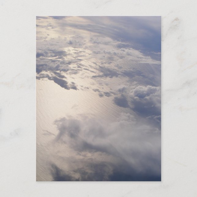 Postal nubes (Diseño 1) (Anverso)