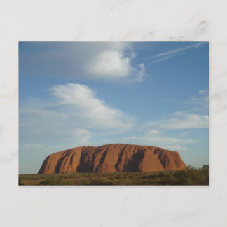 Postal Nubes en Ayers Rock