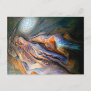 Postal Nubes giratorias Júpiter Correa de temperatura nor