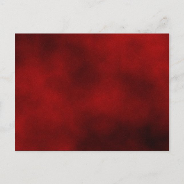 Postal nubes góticas espeluznantes (Anverso)