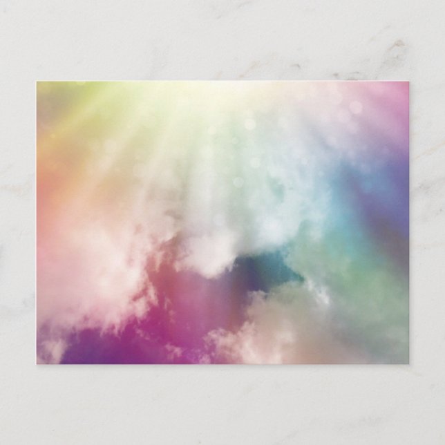 Postal Nubes mágicas (Anverso)