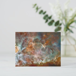 Postal Nubes oscuras de la nebulosa Carina Hubble Espacio