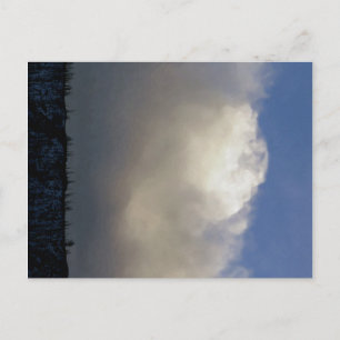Postal Nubes sobre el barranco