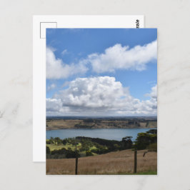 Postal Nubes sobre el lago Gnotuk Camperdown Postcard