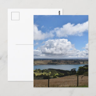 Postal Nubes sobre el lago Gnotuk Camperdown Postcard