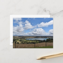 Postal Nubes sobre el lago Gnotuk Camperdown Postcard