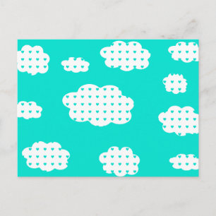 Postal Nublado Con Una Oportunidad De Amor