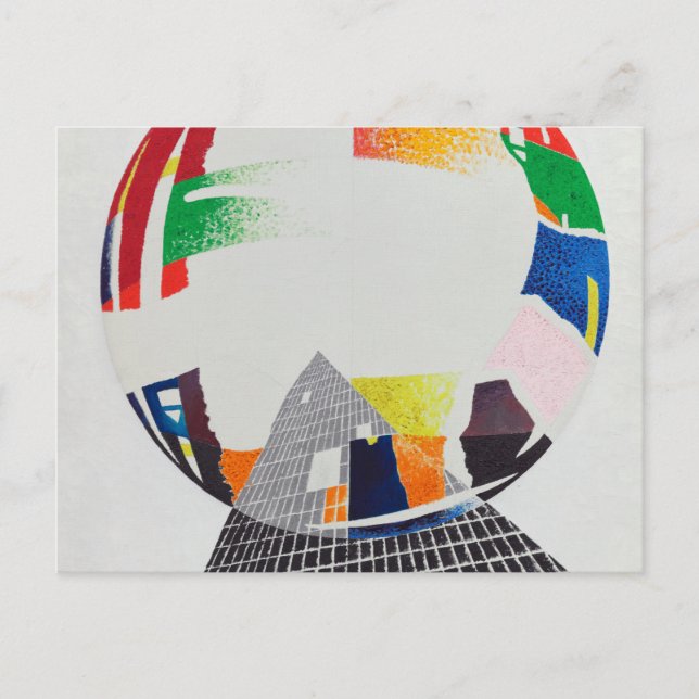 Postal Nuclear I, CH, 1945 de Laszlo MoHoly-Nagy (Anverso)