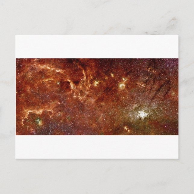 Postal Núcleo galáctico de la galaxia Vía Láctea (Anverso)