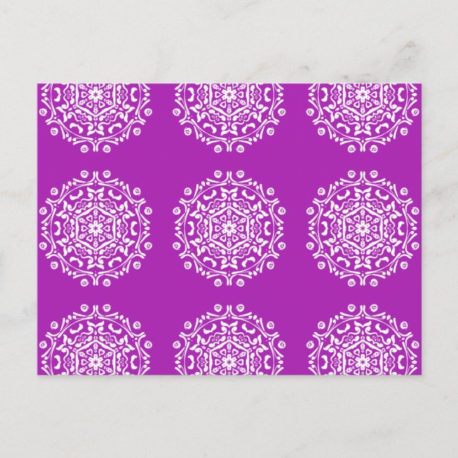 Postal Nudibranch Mandala (Anverso)