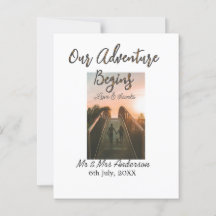 Nuestra aventura comienza foto de pareja amor y gr