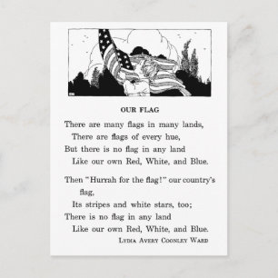 Postal Nuestra bandera