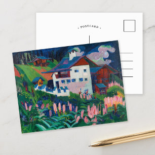 Postal Nuestra casa   Ernst Ludwig Kirchner