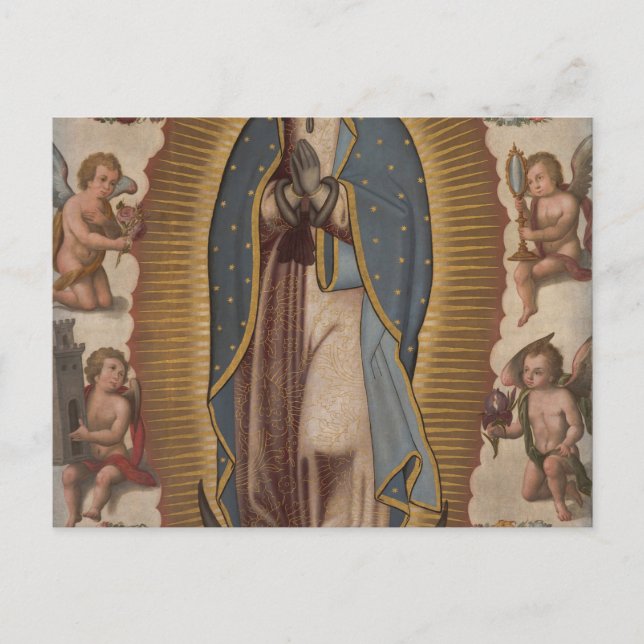 Postal Nuestra Señora De Guadalupe (Anverso)