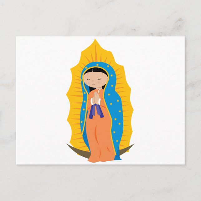 Postal Nuestra Señora de Guadalupe (Anverso)