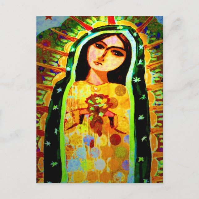 Postal Nuestra Señora de Guadalupe (Anverso)
