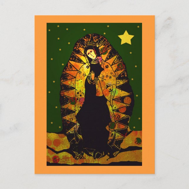 Postal Nuestra Señora de Guadalupe (Anverso)