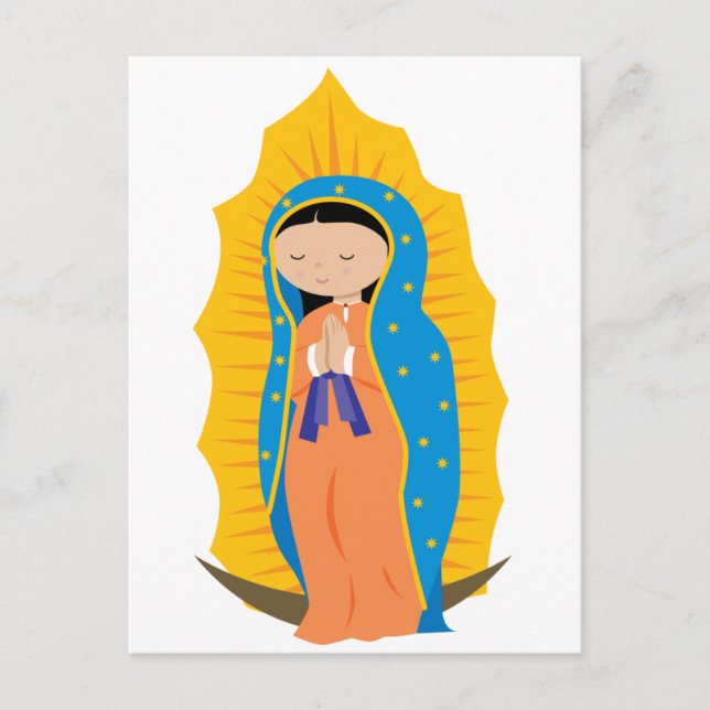Postal Nuestra Señora de Guadalupe (Anverso)