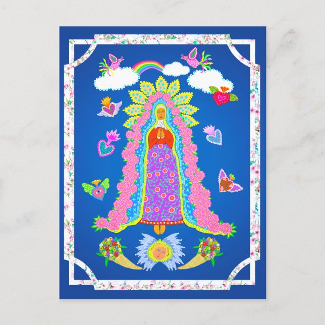 Postal Nuestra Señora de Guadalupe (Anverso)
