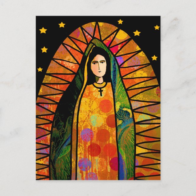 Postal Nuestra Señora de Guadalupe (Anverso)