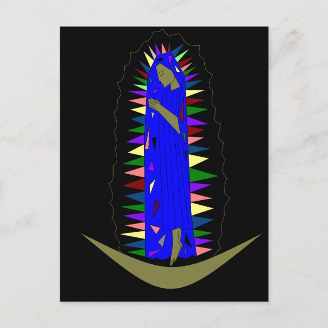 POSTAL NUESTRA SEÑORA DE GUADALUPE (Anverso)