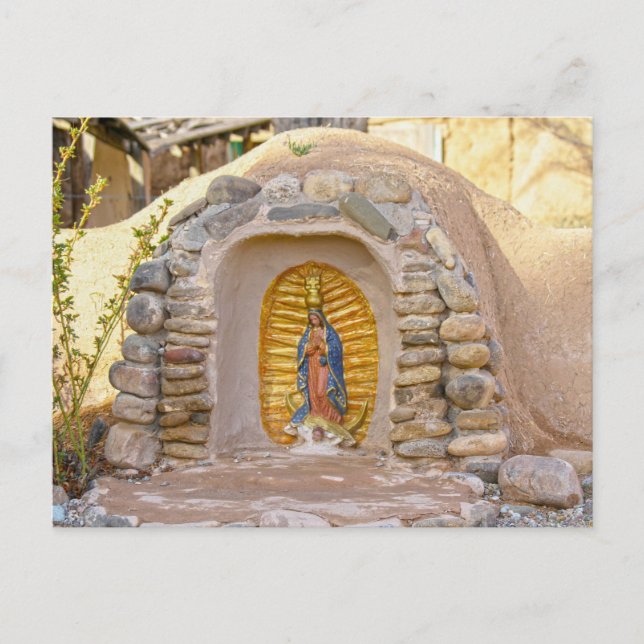 Postal Nuestra Señora de Guadalupe, Ranchos De Taos, Nuev (Anverso)
