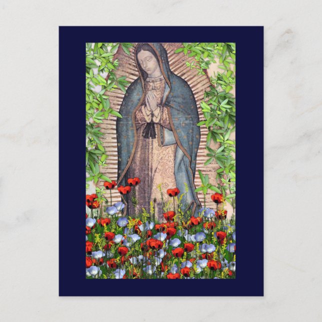 Postal Nuestra Señora de Guadelupe (Anverso)