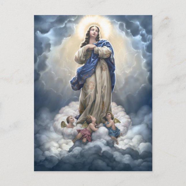 Postal Nuestra Señora de la Asunción (Anverso)