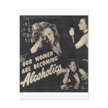¡Nuestras mujeres se están convirtiendo en alcohól