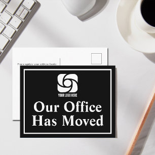 Postal Nuestras Oficinas Se Han Mudado Logo Empresarial B