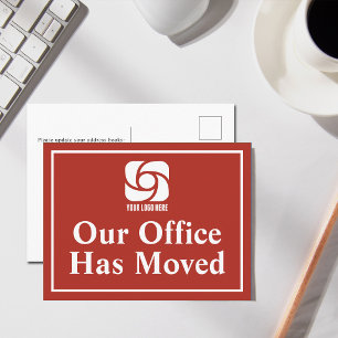 Postal Nuestras Oficinas Se Han Mudado Logo Empresarial R