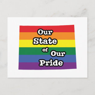 Postal Nuestro estado de orgullo   Wyoming