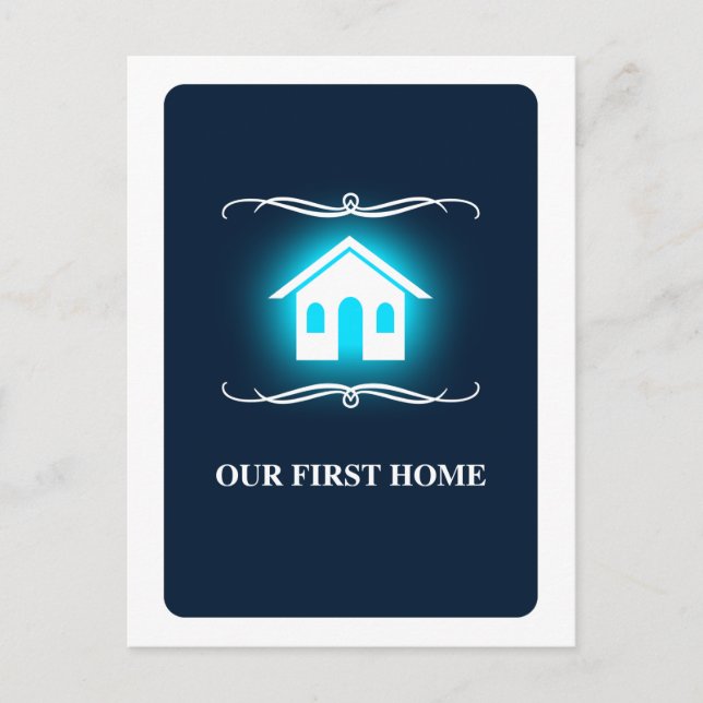Postal nuestro primer hogar (mod home) (Anverso)