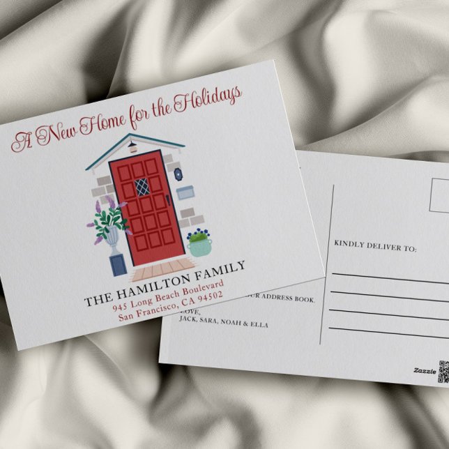 Postal Nuestros nuevos Navidades de casa mudándose de Inv (Subido por el creador)
