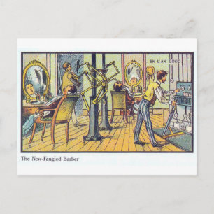 Postal Nueva Barber Fangled