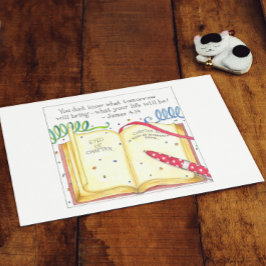 Postal Nueva carta Inspiradora de capítulo