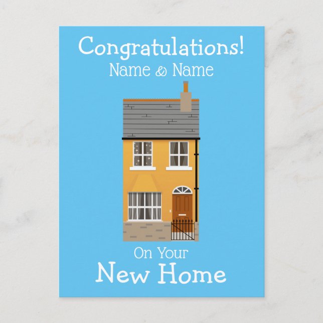 Postal Nueva Casa (Anverso)